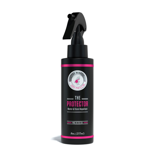 Pink Miracle Water and Stain Fabric Guard Repellent Spray for Shoes